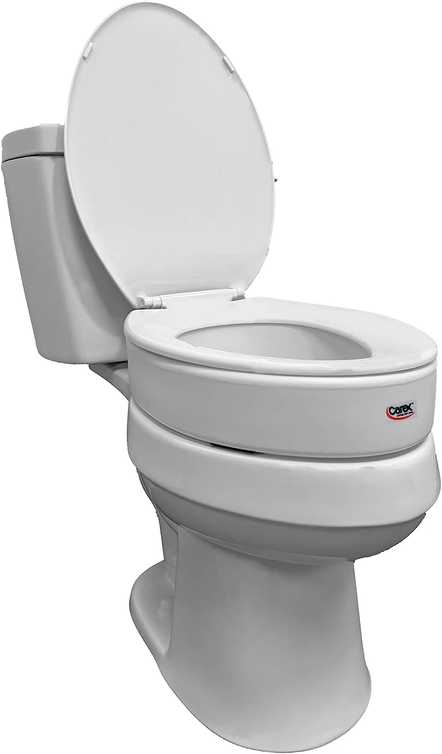 Carex Toilet Seat Elevator 3.5" - For Standard Sized Seats