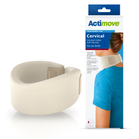 Actimove Cervical Collar - Professional Line Cervical, Soft Density White, Narrow Width